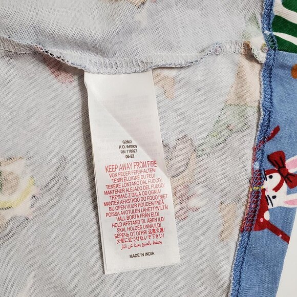 Mini Boden Girls Printed Jersey Tunic Dress Festive Pets 7-8Y Cotton Poc… - Picture 10 of 11